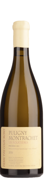 Pierre-Yves Colin Morey Puligny Montrachet Les Folatieres Premier Cru